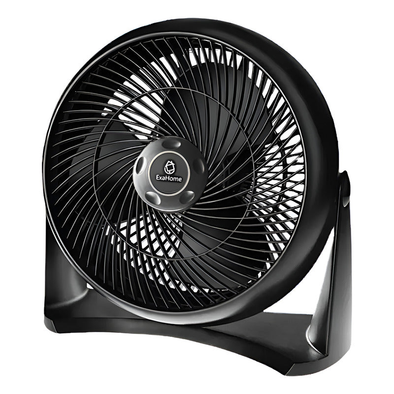 Ventilador Turbo 12  Exahome Piso Pared Tienda Oficial 30.48 Cm 50hz Negro Pvc 5