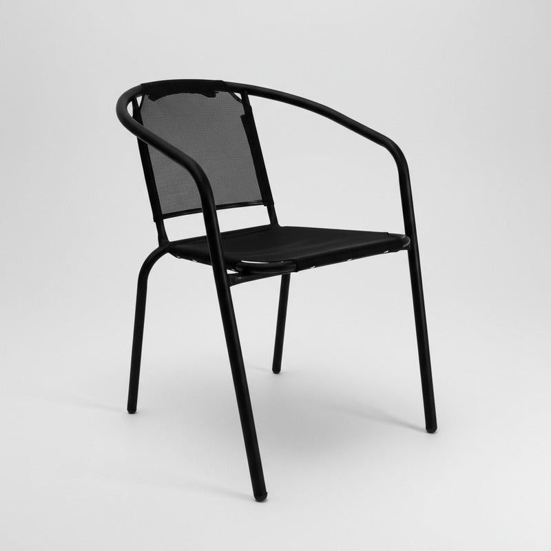 Silla Jardín E Interior Apilable Hogar Elegante Diseño