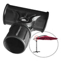 Repuesto T De Sombrilla Lateral Banana 3mts Accesorio Color Negro Accesorio T De Sombrilla Banana