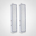 Pack 2 Luz De Emergencia Bateria Recargable 60 Led Industria Blanco