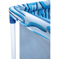 Pileta Estructural Rectangular Mor 001002 Con Capacidad De 1000 Litros 1.26x1.89 M Azul Agua