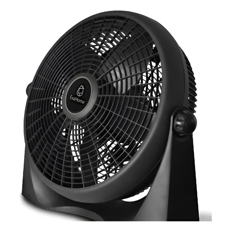 Ventilador Turbo Semi Industrial Exahome Ind. Nacional 30 Cm Negro 12 Pulgadas Negro Pvc 3