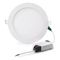 Lámpara Plafón De Techo Exahome Plafon 6w Redondo Embutible  Blanco