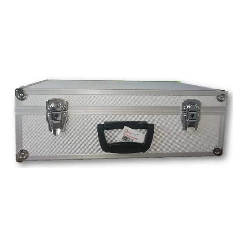 Maletin Aluminio 33 Con Llaves Caja De Herramienta Notebook Color Gris