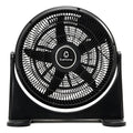 Ventilador Turbo Semi Industrial Exahome Ind. Nacional 35 Cm Negro 14 Pulgadas Negro Pvc 5