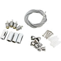 Kit Colgar Suspender Cable Tensor Panel Led 60x60 30x120 Gris