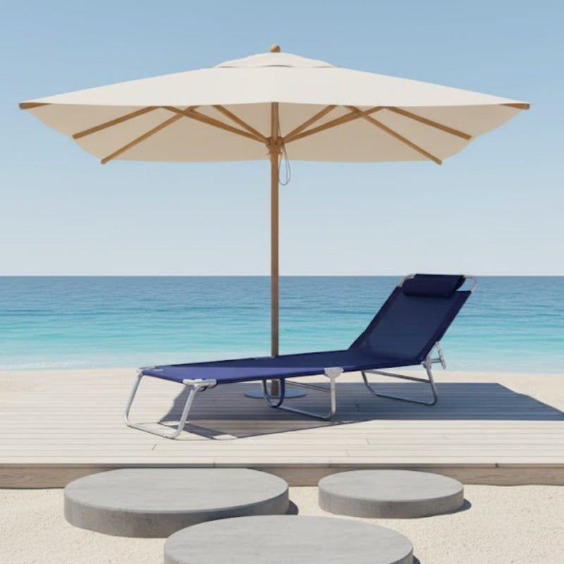 Reposera Camastro Exahome 4 Posiciones Hogar Camping Playa