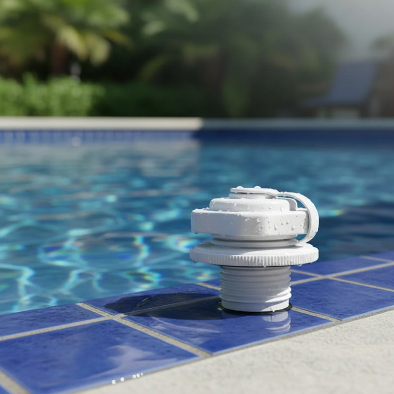 Tapon Boston Repuesto Colchon Bote Spa Inflable Tapa Bestway Blanco