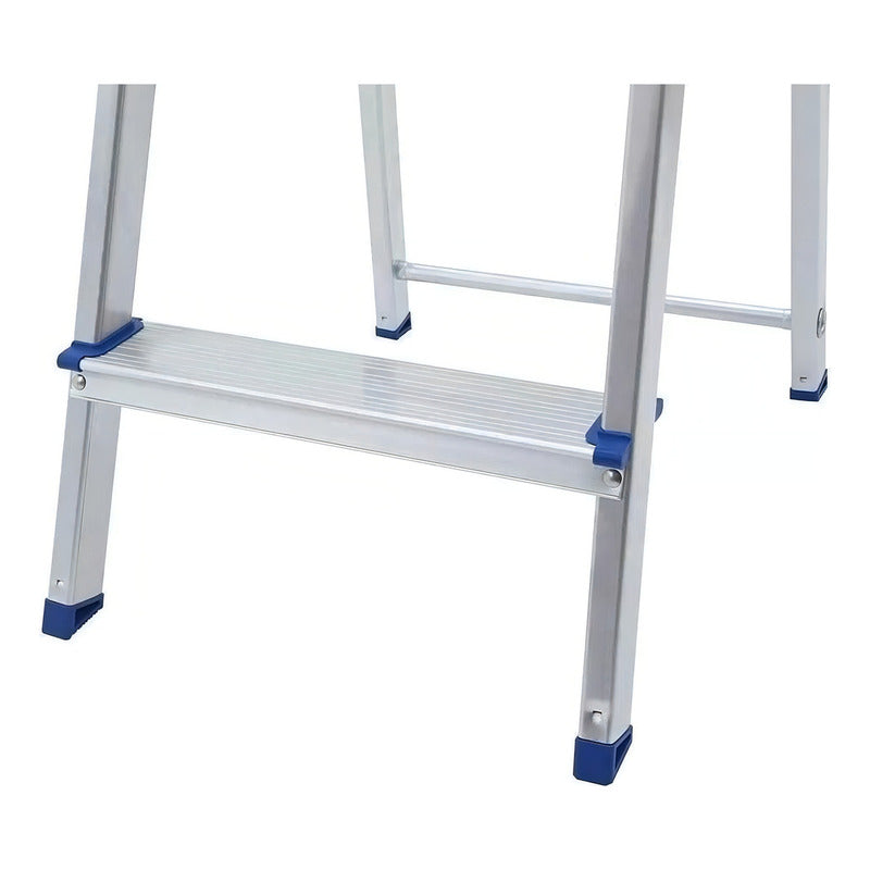 Escalera De Aluminio Plegable Tijer Tienda Oficial Azul
