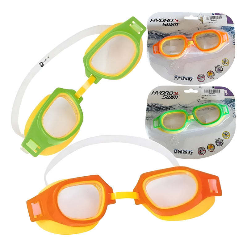 Antiparras Infantiles De Natación Niños Bestway Pileta Playa Verde