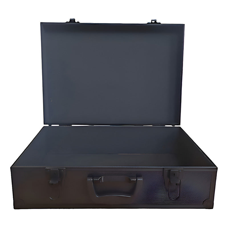 Maletin Aluminio 38x26x13cm Caja Herramienta Fotos Multiuso Aluminio