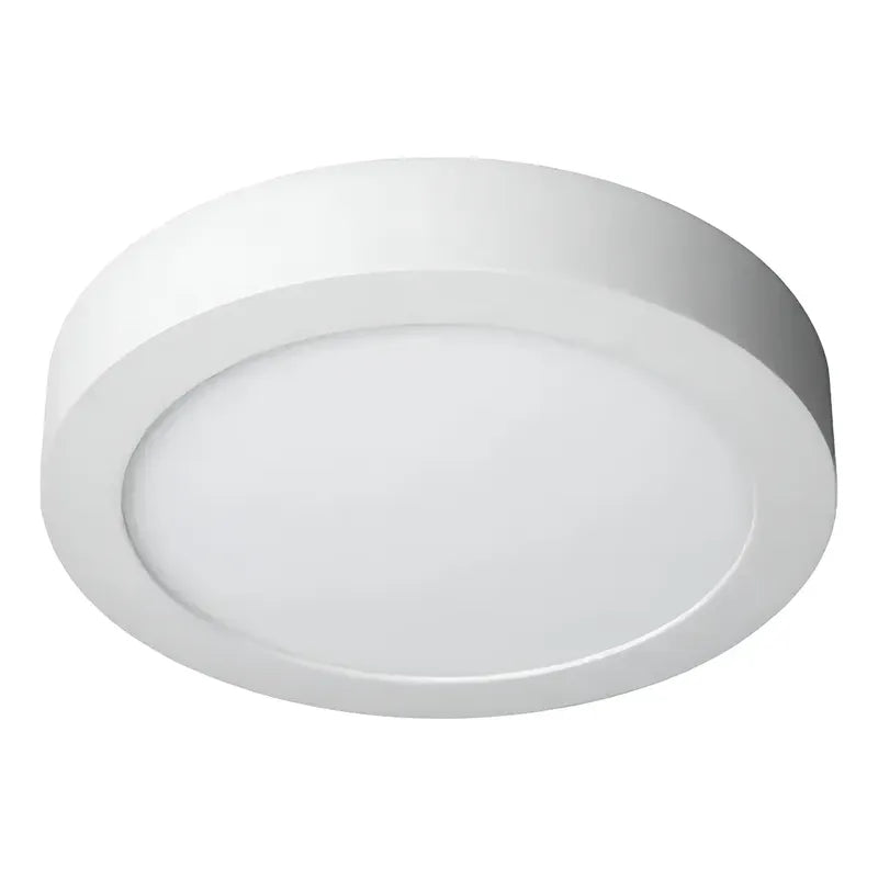 Lámpara Plafón De Techo Exahome Plafon 18w Redondo Con Base Blanco Fria