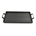 Plancha Bifera 2 Hornallas Exahome Cocina Parrilla Plancha Color Negro
