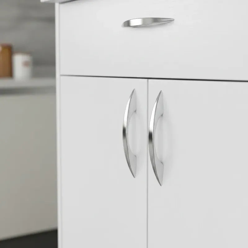 Organizador De Cocina Despensero Exahome Porta Microondas Blanco