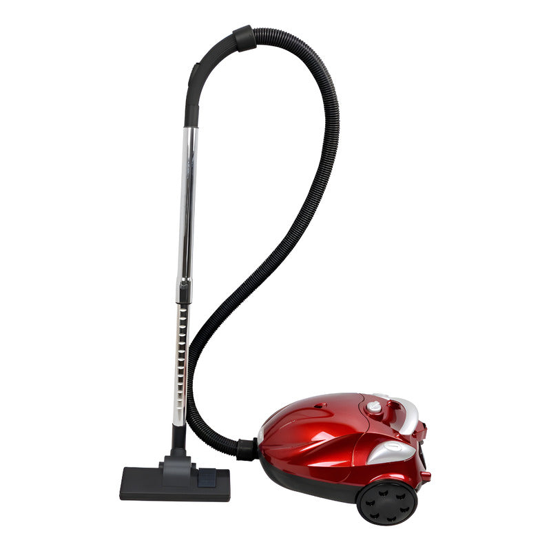 Aspiradora Nex 1600w 3 Litros | Tubo Telescópico Metálico Rojo