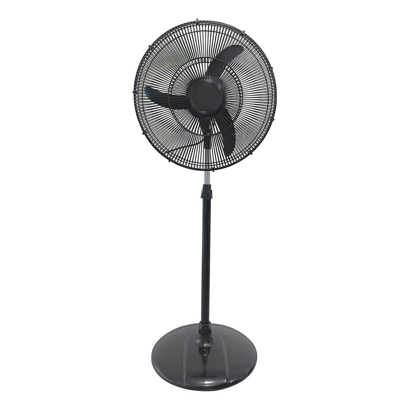 Ventilador Exahome De Pie Y Pared De 20 Pulgadas 50cm 2 En 1 Cantidad De Aspas 3 Aspas Negro Diámetro 20   Material De Las Aspas Plástico 50.8 Cm