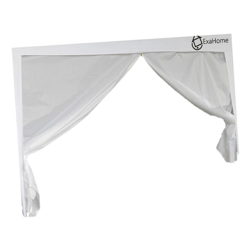 Puerta Pared Con Cierre Gazebo 3x3 6x3 9x3 Cobertor Rafia