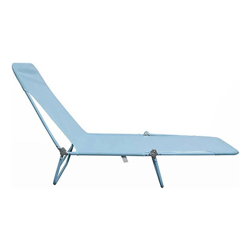 Silla Reposera Cama Playera Reclinable Plegable Casa Parque