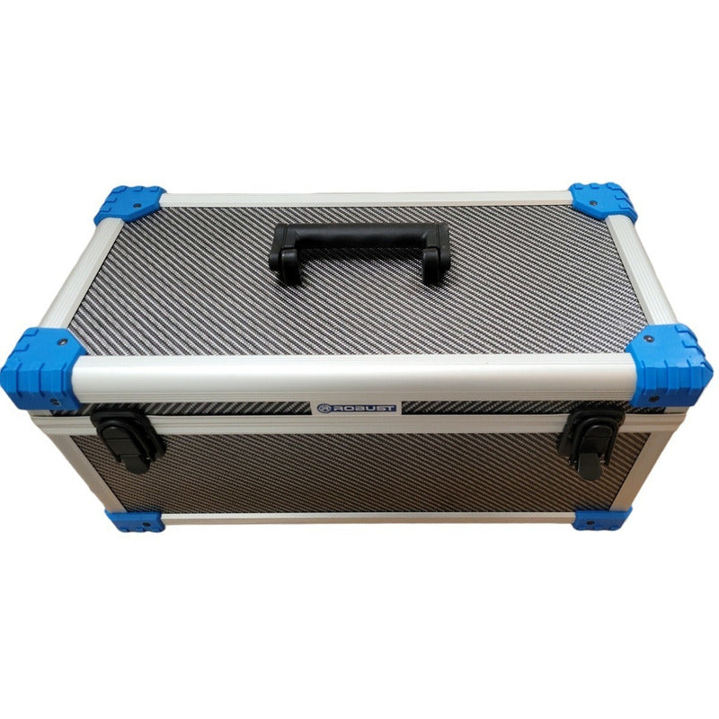 Maletín Aluminio Gabinete + Bandeja Porta Herramienta Pesca