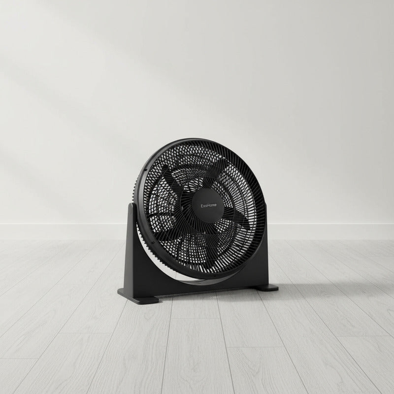 Ventilador Exa Turbo Exahome 20 Pulgadas 90w El Mas Grande 50.8 Cm Negro Plástico 5