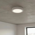 Lámpara Plafón De Techo Exahome Plafon 18w Redondo Con Base Blanco Fria