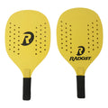 Juego Paletas + Funda Playa Raquetas Padle Niño Juguete Grip Color Negro