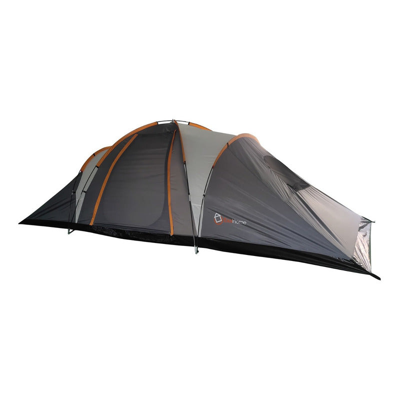 Carpa 8 P Exahome Impermeable + 2 Colchon 2p + Inflador