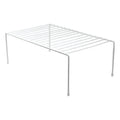 Organizador Alzada Alacena Exahome Metal Estante Reforzado Color Blanco