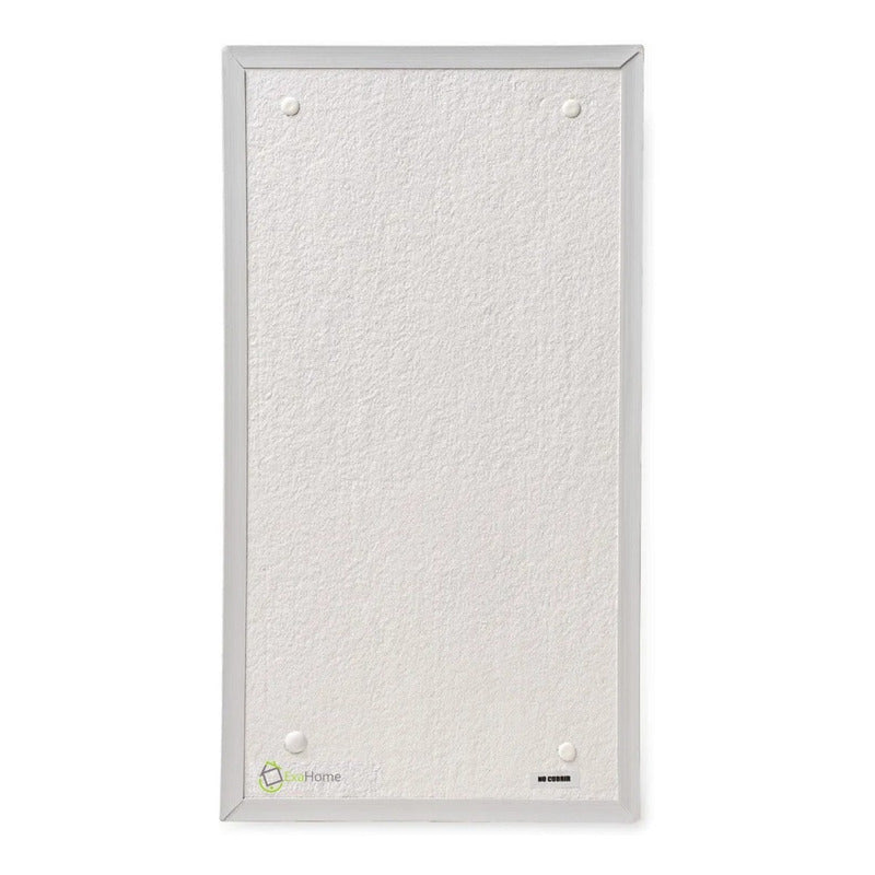 Panel Placa Radiante 300w Calefactor Apto Baño Bajo Consumo Blanco