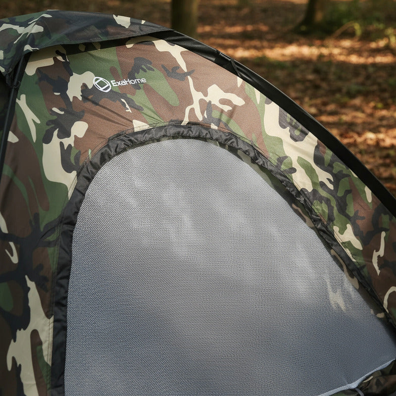 Carpa Iglú Exahome Jxct-1011 2p Camuflada 1000mm Bolso