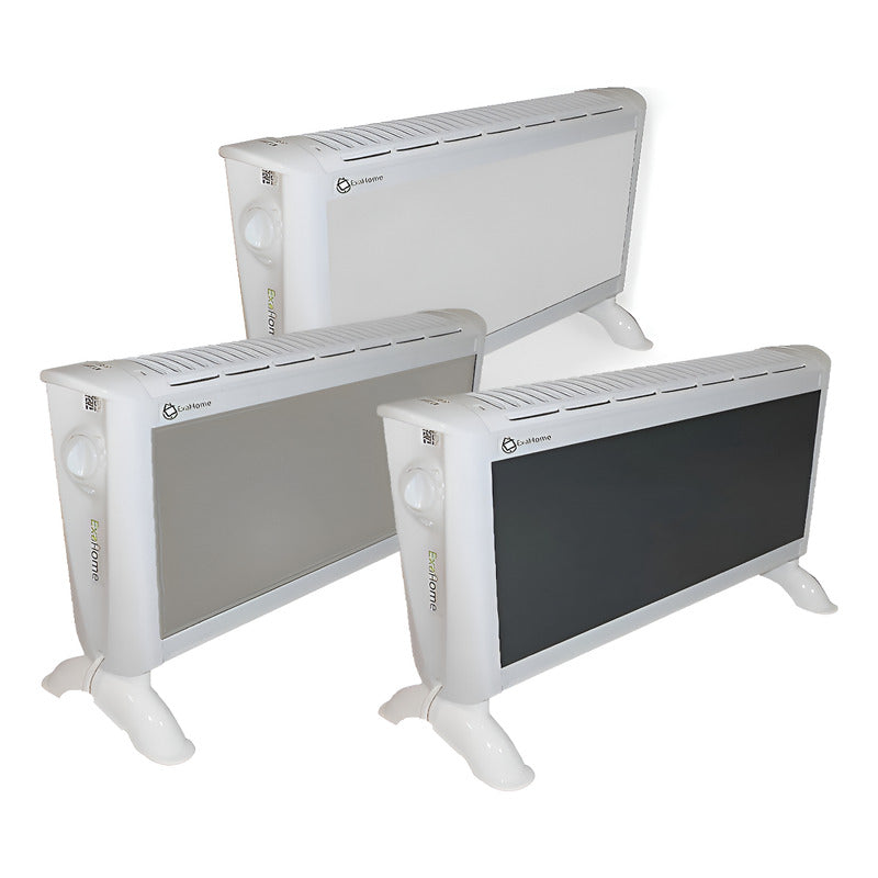 Calefactor Electrico Panel Estufa 3 Ni Tienda Oficial Blanco
