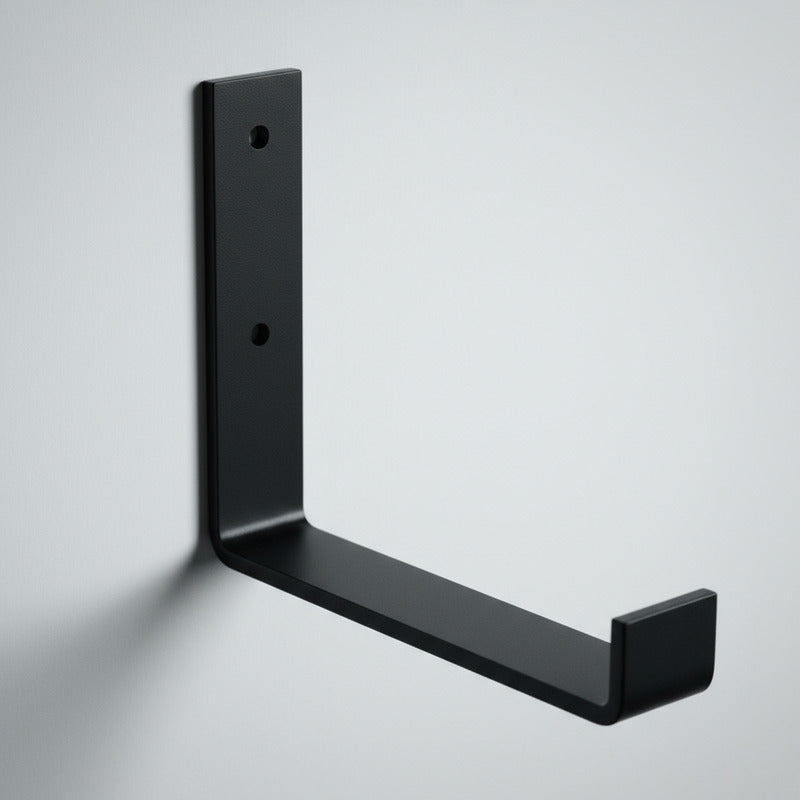 3 Mensulas D Hierro 30cm Estante Estanteria Decoracion Pared Negro