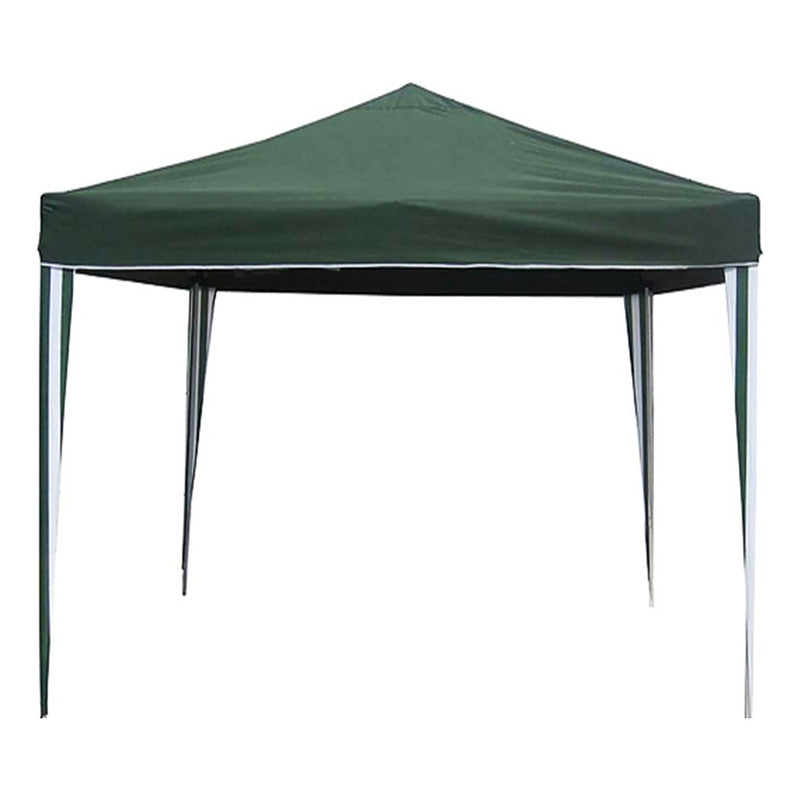 Lona Sola Tela Polyester Para Gazebo Plegable 3x3 Repuesto Verde