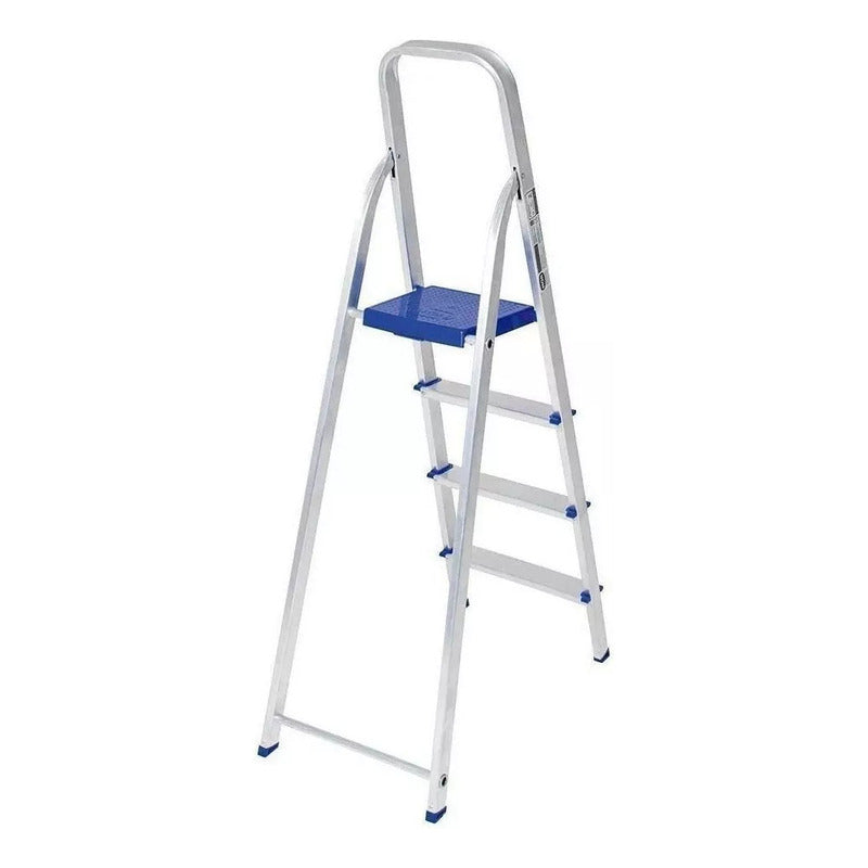 Escalera De Aluminio Plegable Tijer Tienda Oficial Azul