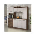 Mueble De Cocina Completo Aparador Multiuso Bajo Mesada Nogal