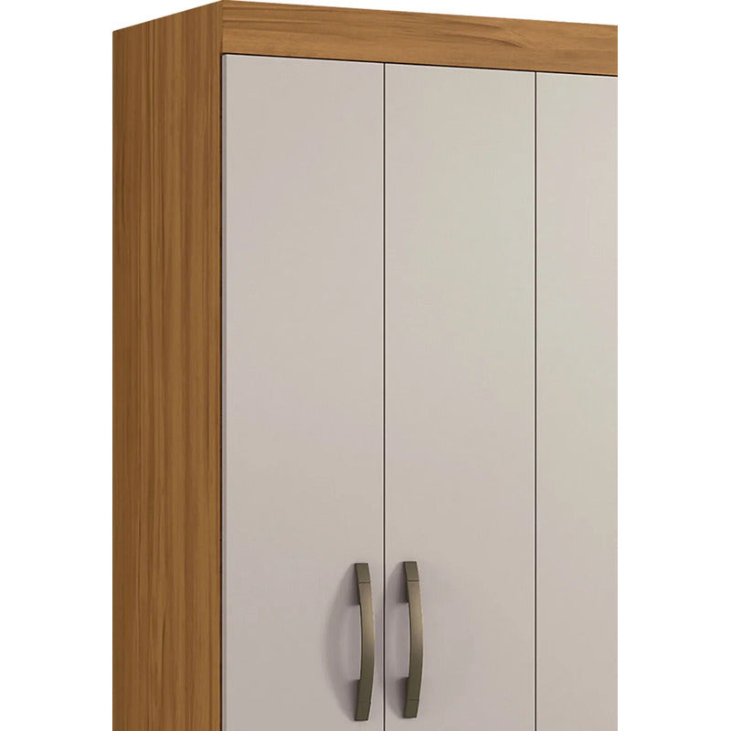 Placard Premium Ropero 4 Puertas Exahome Multiuso Exclusivo Roble
