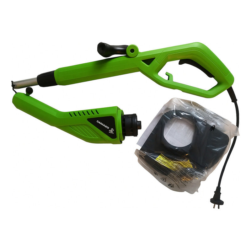Bordeadora Electrica Exahome Telescopica Liviana De Aluminio Carretel Automatico Verde Jardin