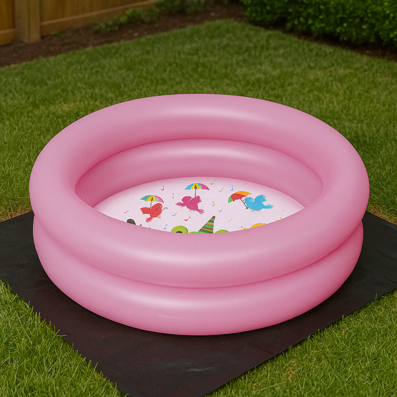 Pileta Inflable Redonda Exahome Akua K Tienda Oficial Rosa