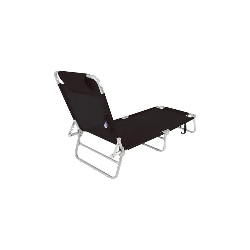 Reposera Camastro Exahome Cama Aluminio Hogar Camping Playa