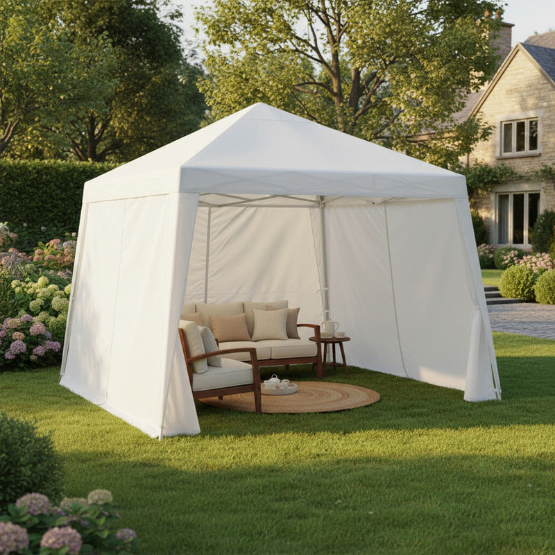 Puerta Pared Con Cierre Para Gazebo 3x3 Multi Cobertor Rafia