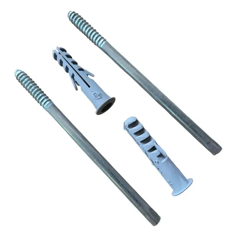 3 Estantes Flotantes Repisa Mensula Invisible 40 + 60 + 80cm Blanco