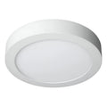 Lámpara Plafón De Techo Exahome Plafon 18w Redondo Con Base Blanco