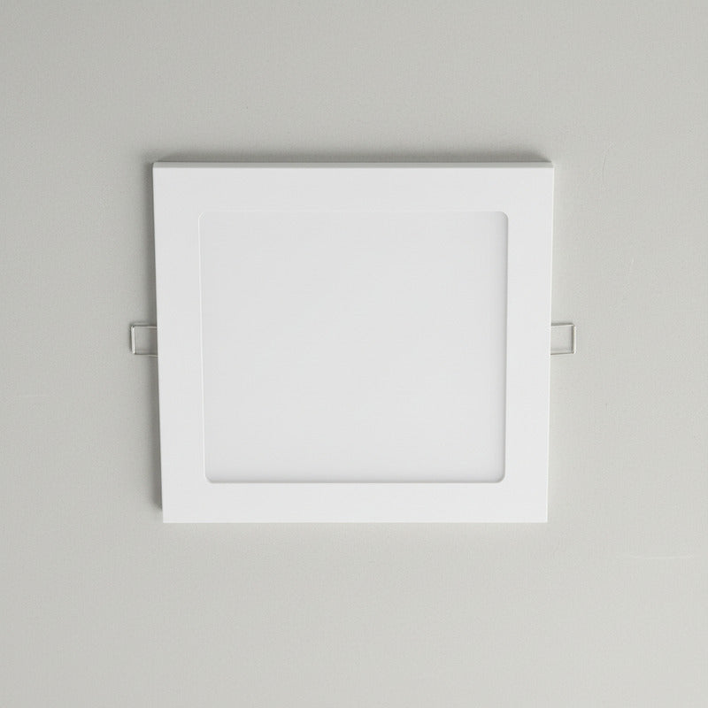 Plafon Cuadrado Led Embutible 18w Tienda Oficial Blanco Cálido