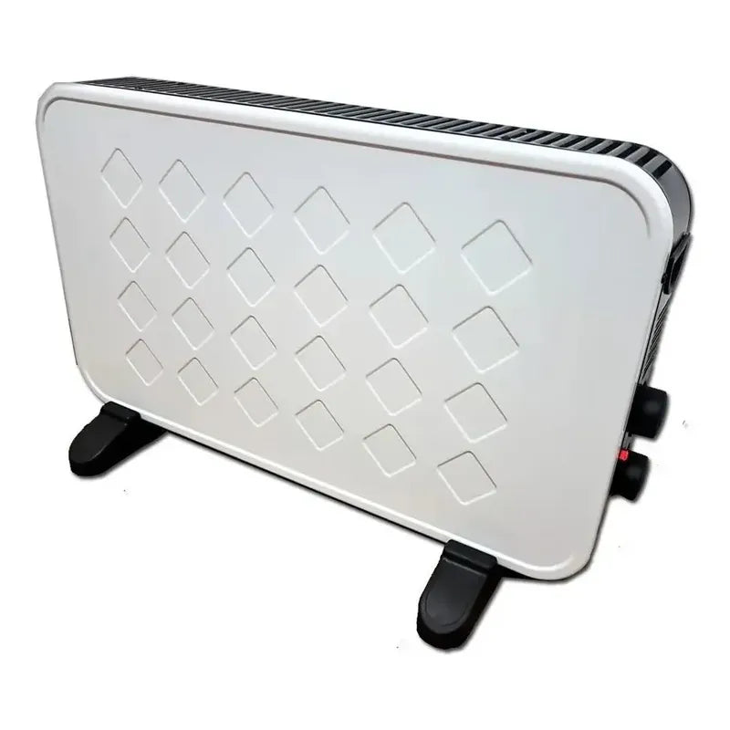 Panel Calefactor Alta Gama Elegante Placa Estufa Termostato Blanco