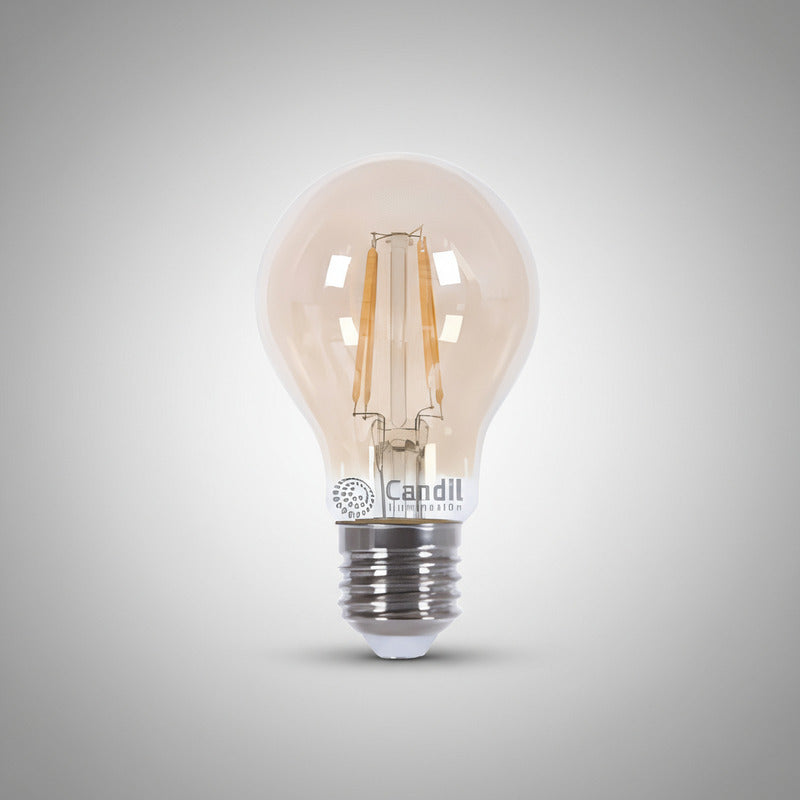 5 Lamparas Foco Vintage Ambar Luz Clara Luz Tienda Oficial Ámbar