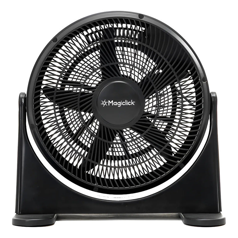 Ventilador Turbo 3 Velocidades 14 Hogar Negro 35 Cm Negro Plástico 5