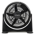 Ventilador Turbo 3 Velocidades 14 Hogar Negro 35 Cm Negro Plástico 5