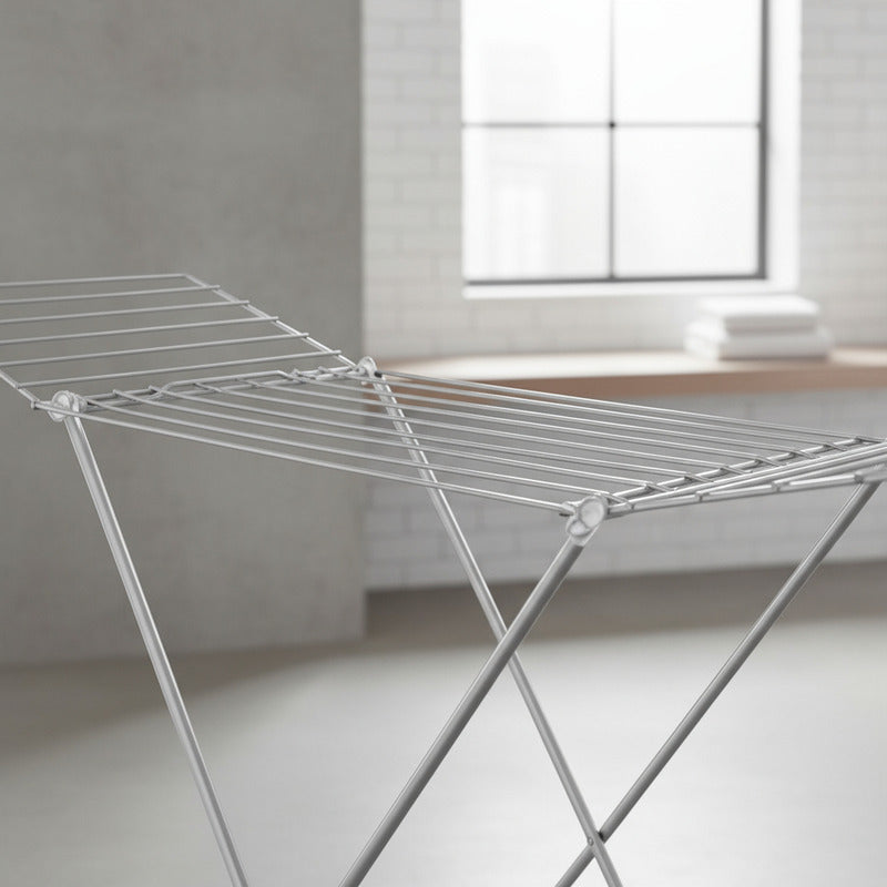 Combo 2 Tender Con Alas Exahome Plegable Mas Grande 145cm Blanco