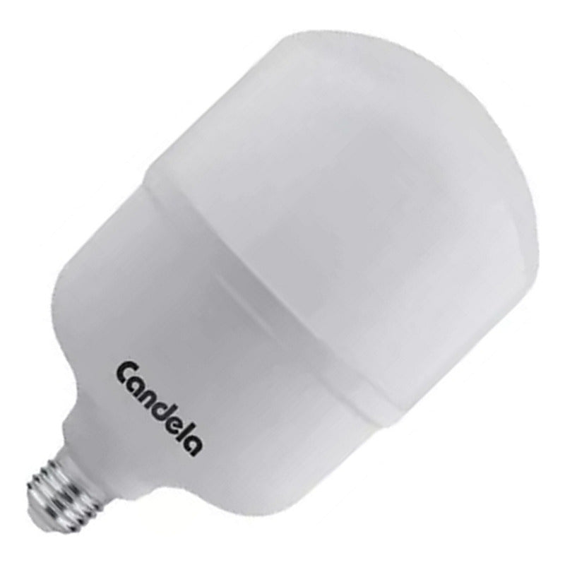 Lámpara Galponera Led Candela High Power De 30w Luz Fría E27 Blanco Frío