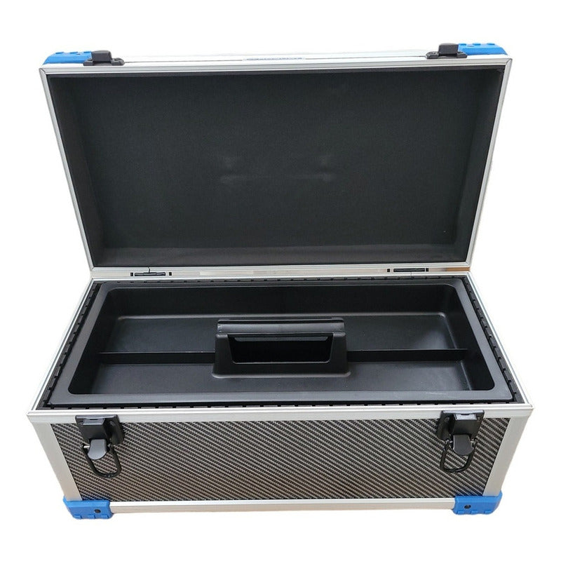 Maletín Aluminio Gabinete + Bandeja Porta Herramienta Pesca